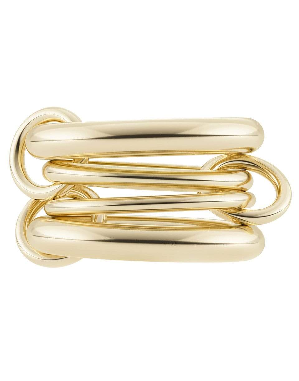 SPINELLI KILCOLLIN-Vela Gold Petite 4 Link Ring-YELLOW GOLD