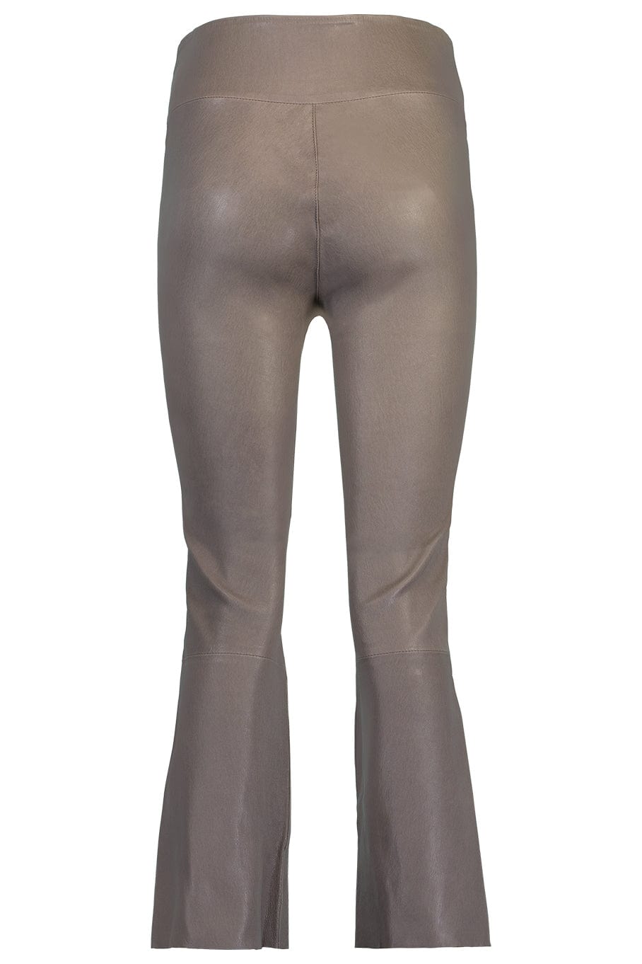 SPRWMN-Crop Ankle Flare Legging - Washed Grey-