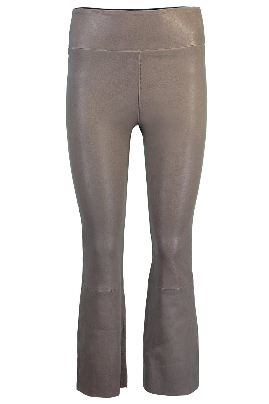 SPRWMN-Crop Ankle Flare Legging - Washed Grey-