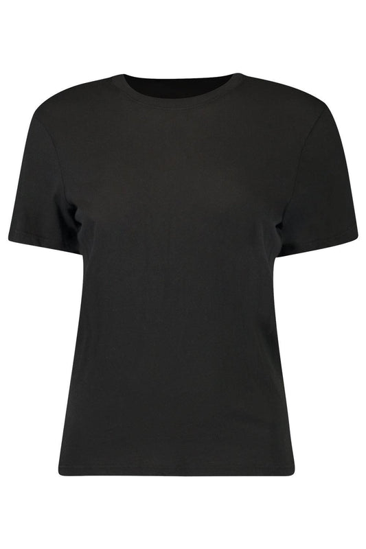 Baby Tee - Black-BLACK-XS-CLOTHINGTOPT-SHIRT-SPRWMN