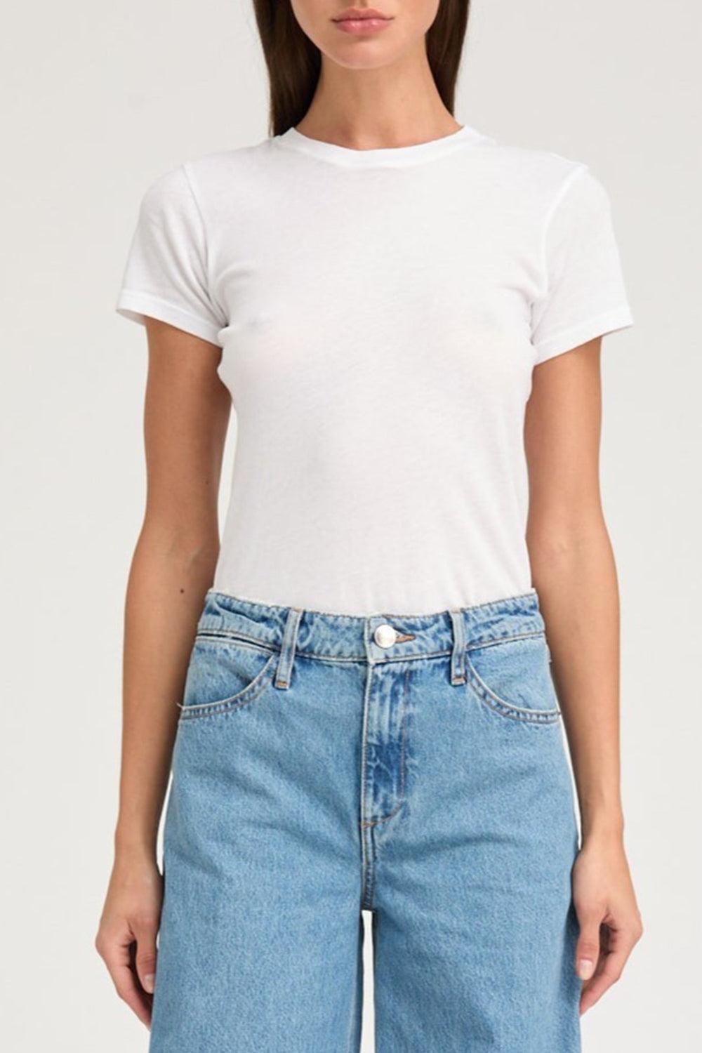 Baby Tee - White-WHITE-XS-CLOTHINGTOPT-SHIRT-SPRWMN