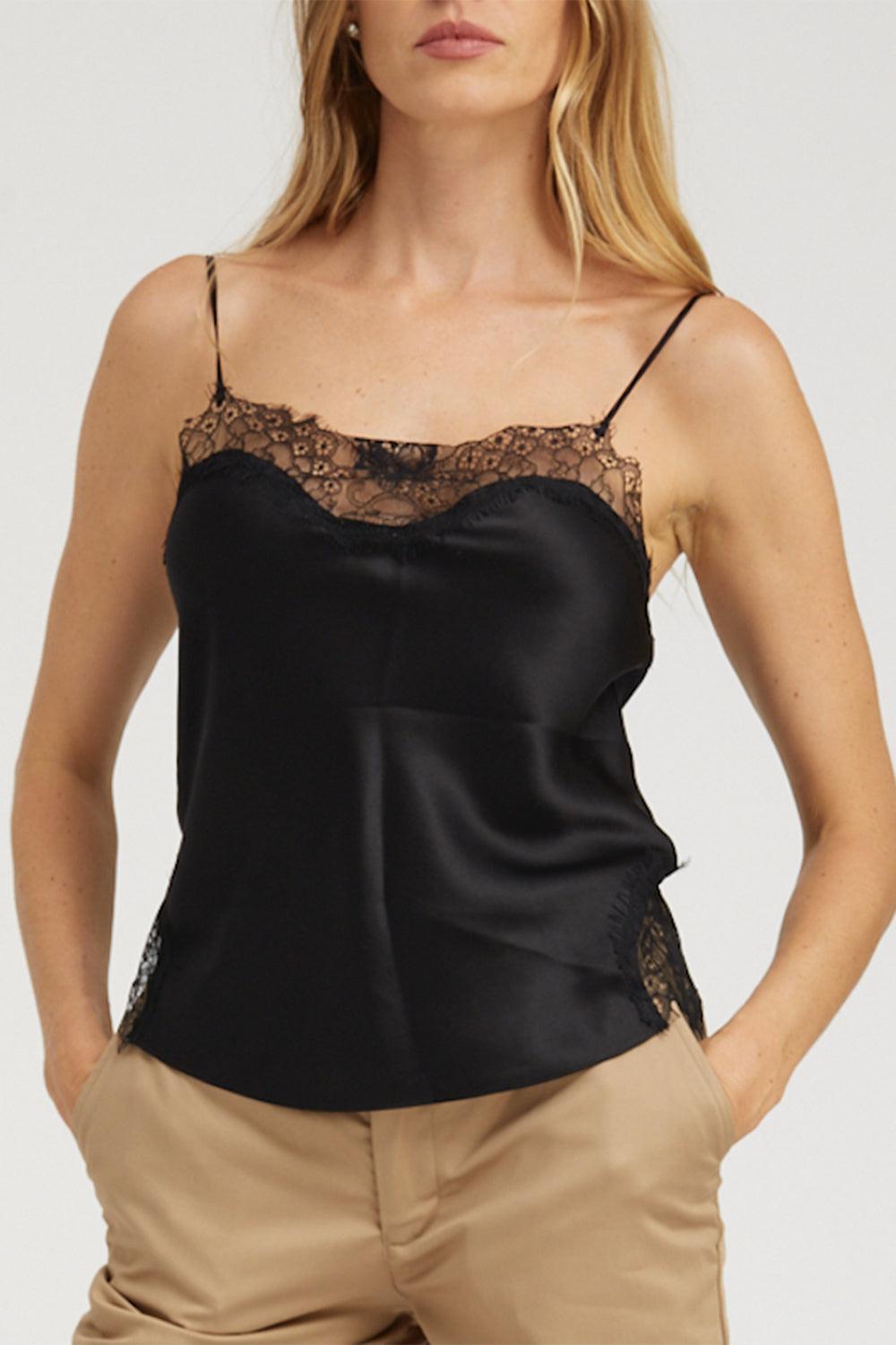 Lace Cami-BLACK-XS-CLOTHINGTOPTANK-SPRWMN