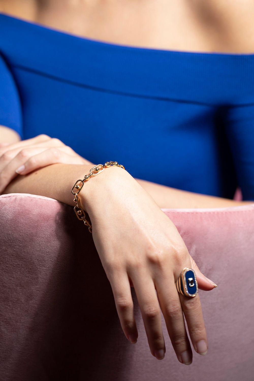 STATE PROPERTY-Allegory Bracelet-YELLOW GOLD