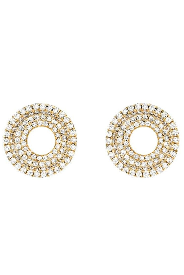 Drew Full Pave Earrings