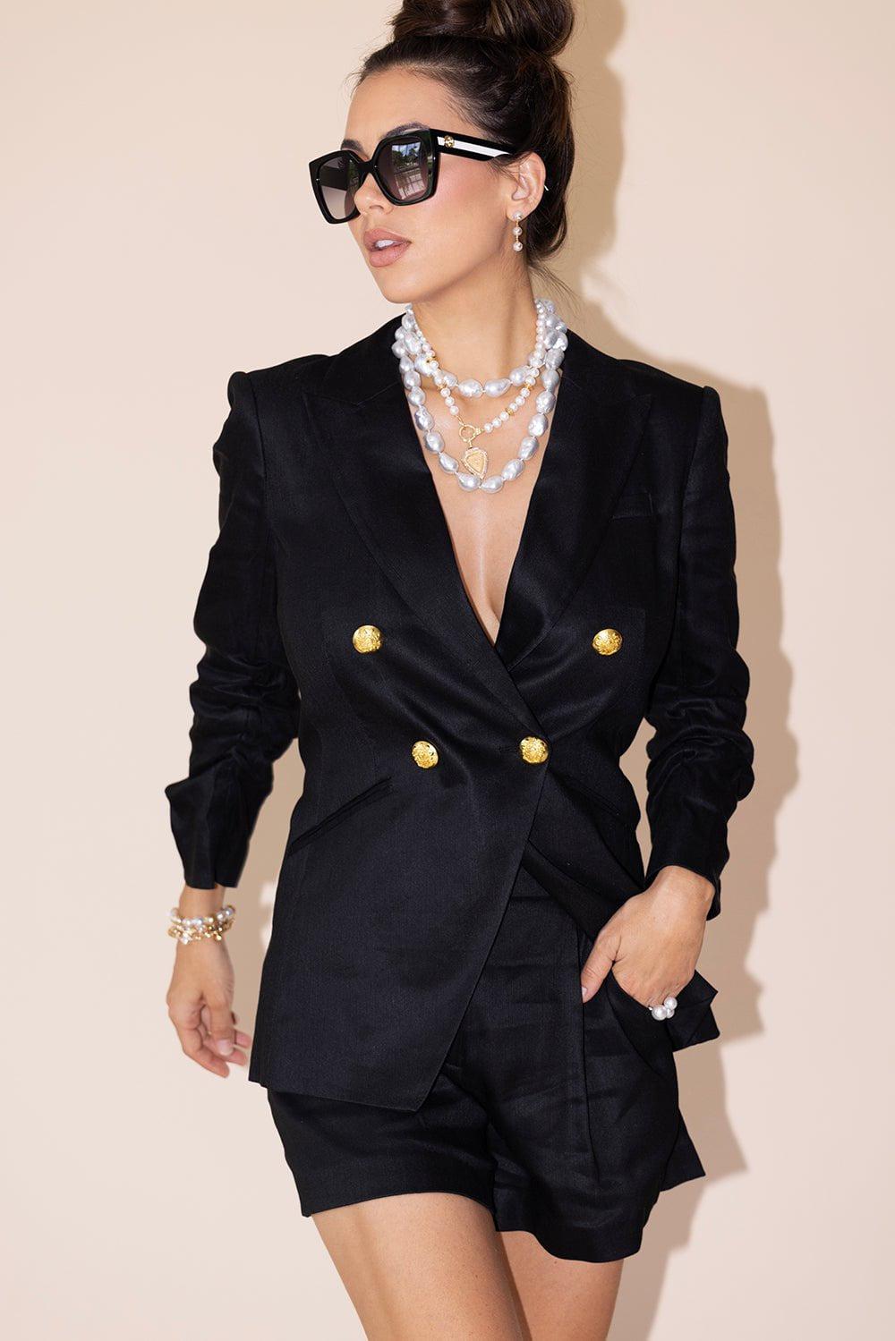 STATE PROPERTY-Nemara Pearl Drop Earrings-YELLOW GOLD