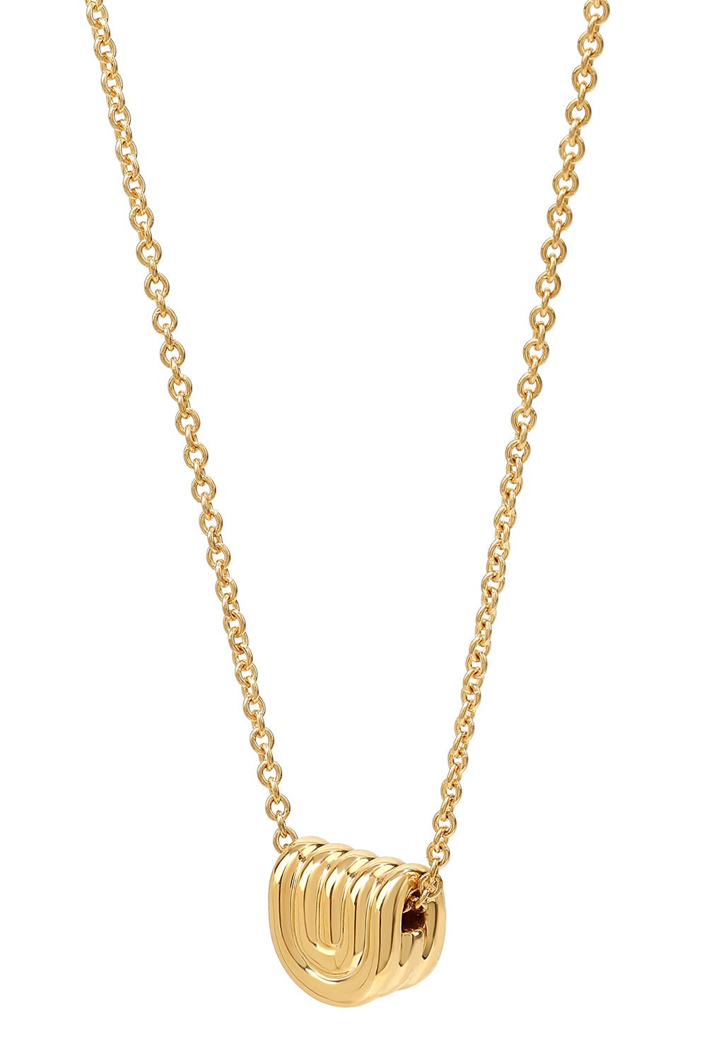 STATE PROPERTY-Marmara Pendant Necklace-YELLOW GOLD