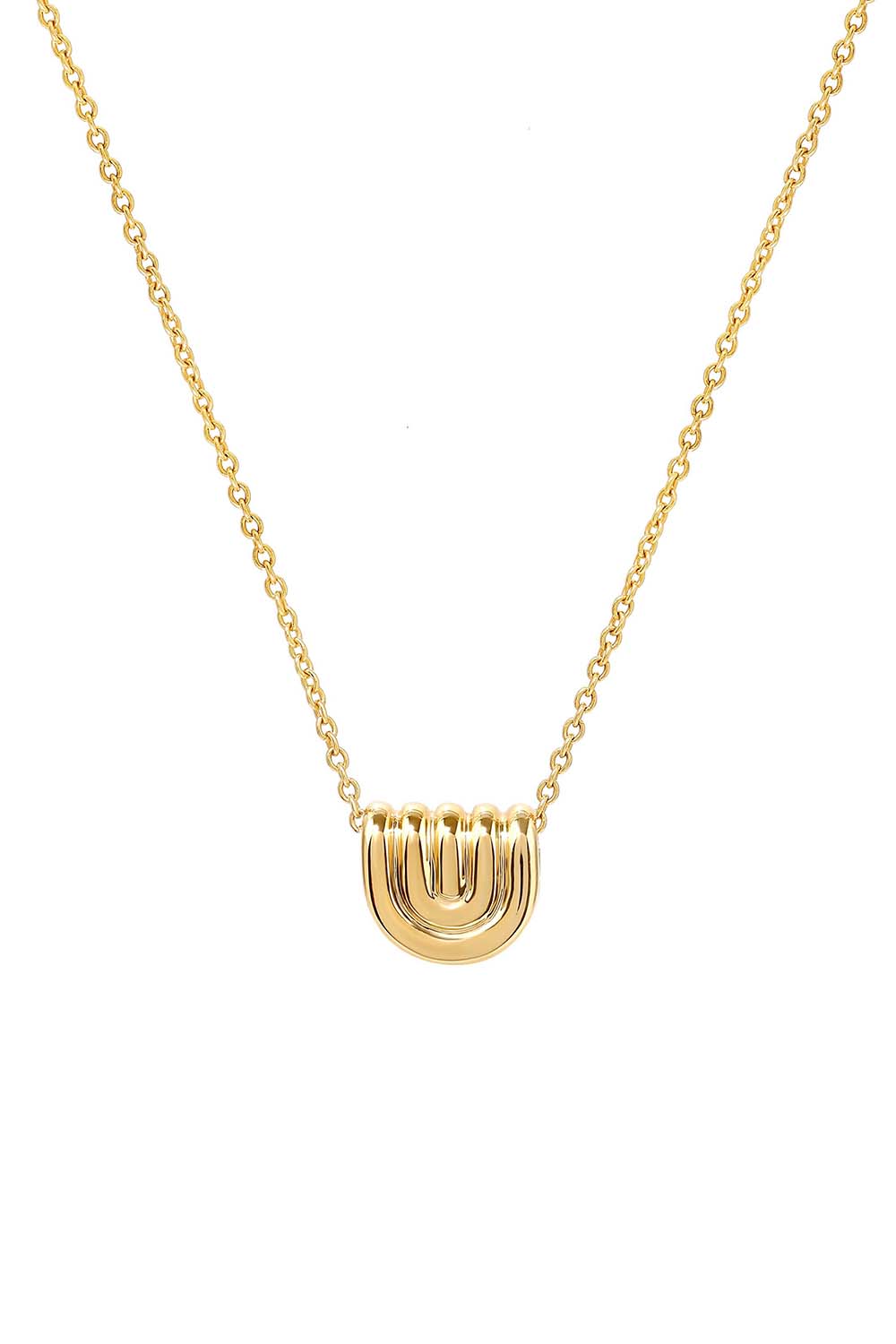 STATE PROPERTY-Marmara Pendant Necklace-YELLOW GOLD