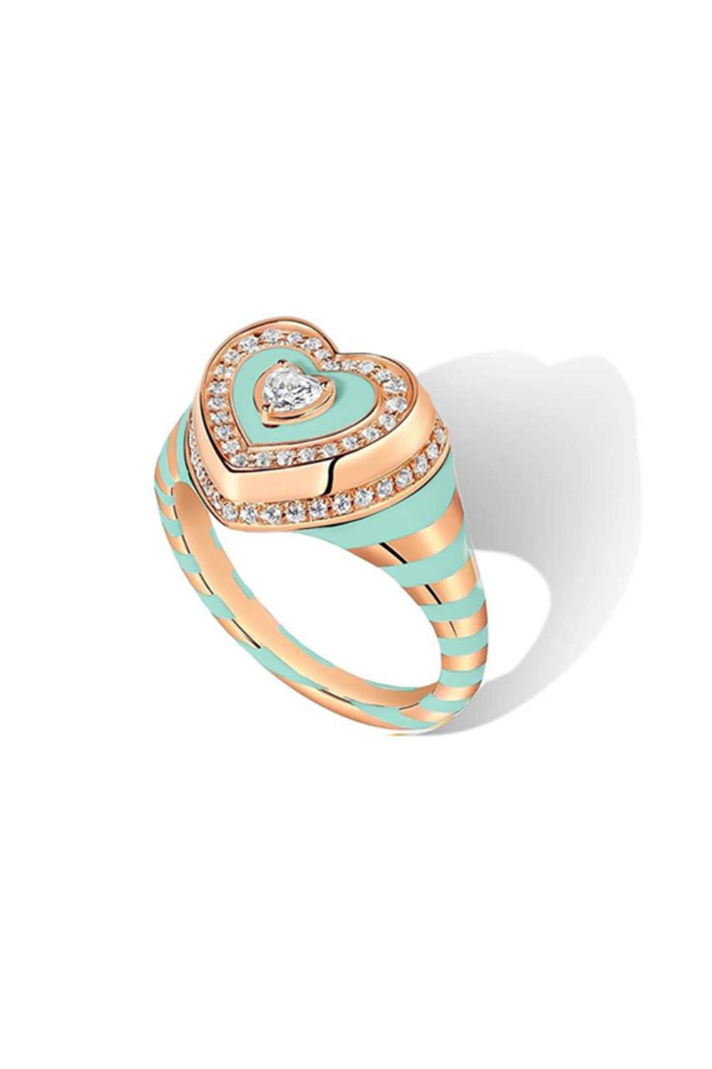 STATE PROPERTY-Utama Robin's Egg Turquoise Ring-YELLOW GOLD