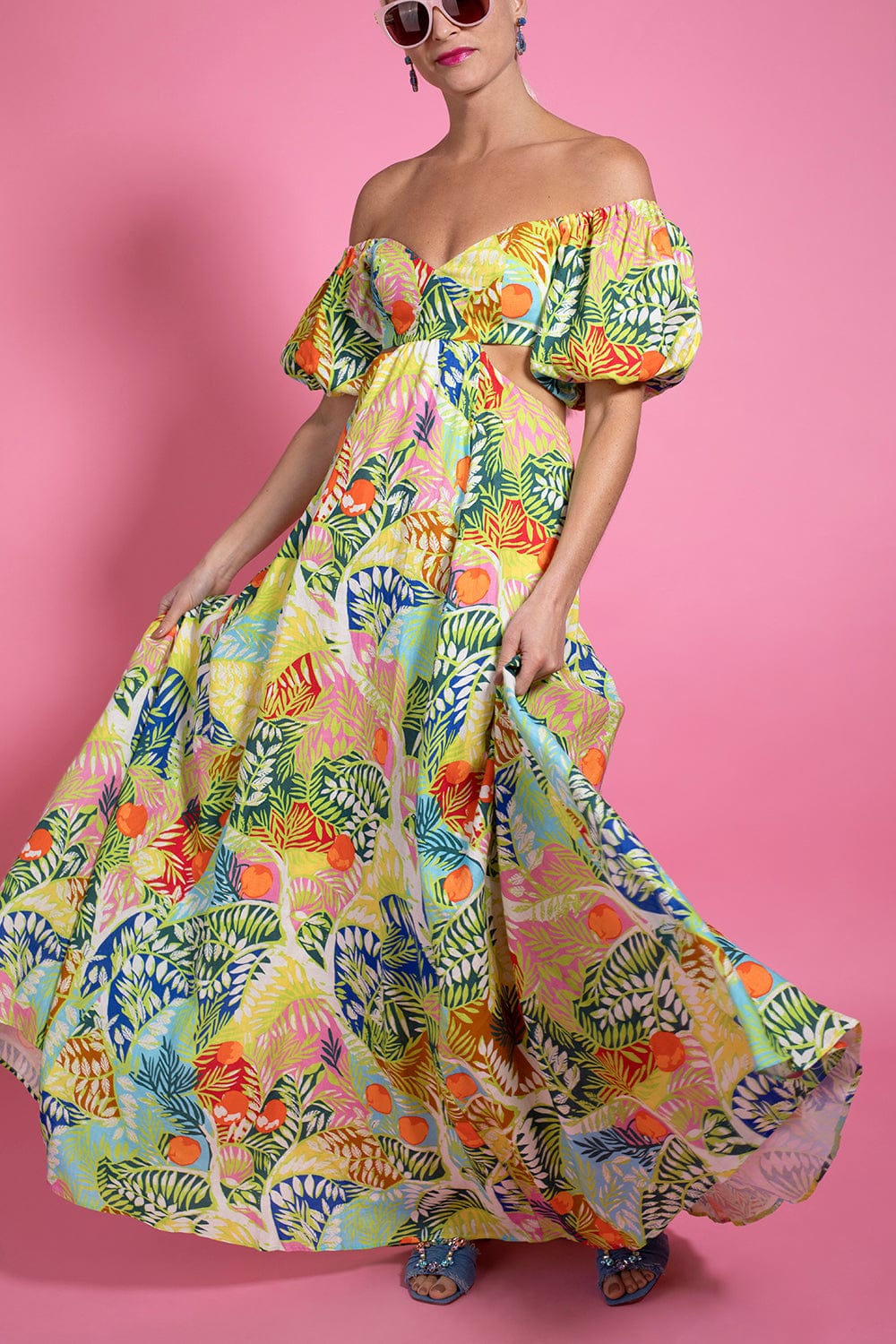 STAUD-Coliseum Maxi Dress-