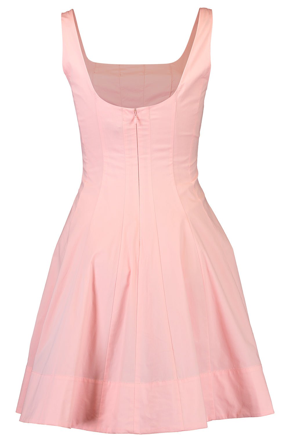 STAUD-Mini Wells Dress - Pearl Pink-