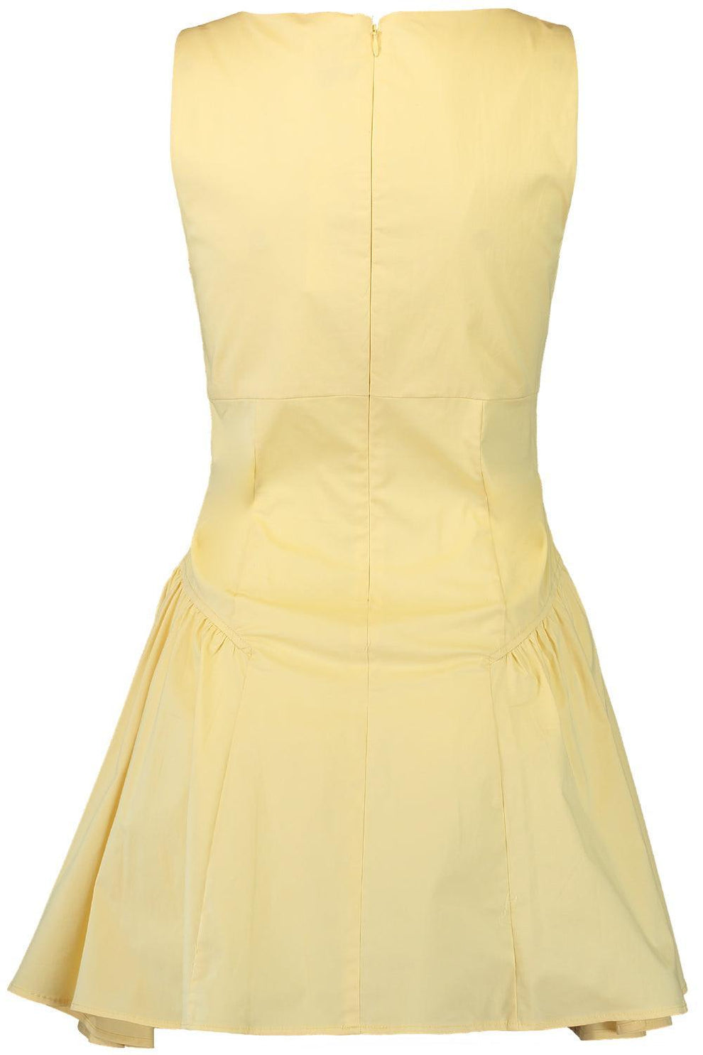 butter yellow casual dress Gwen Mini - Diameter:Standard - 1.5 inch (3.81cm) Collection:La Muse Unique Bargains Juniors Elegant bust 27” (very stretchy)