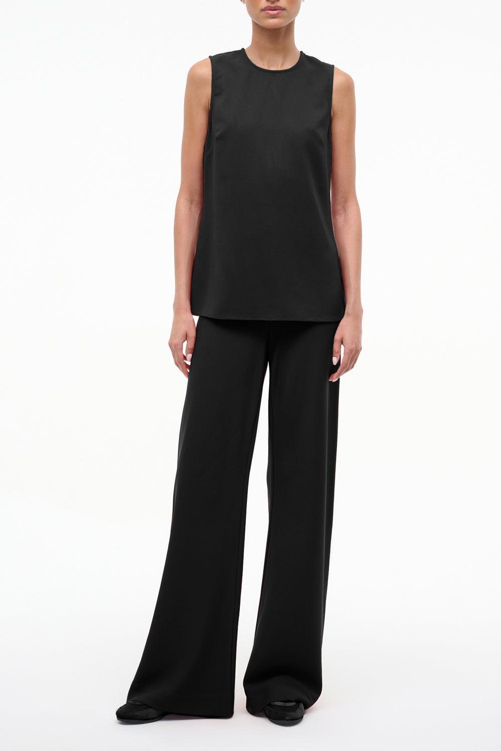 Stroll Pant - Black-BLACK-XS-CLOTHINGPANTWIDE LEG-STAUD