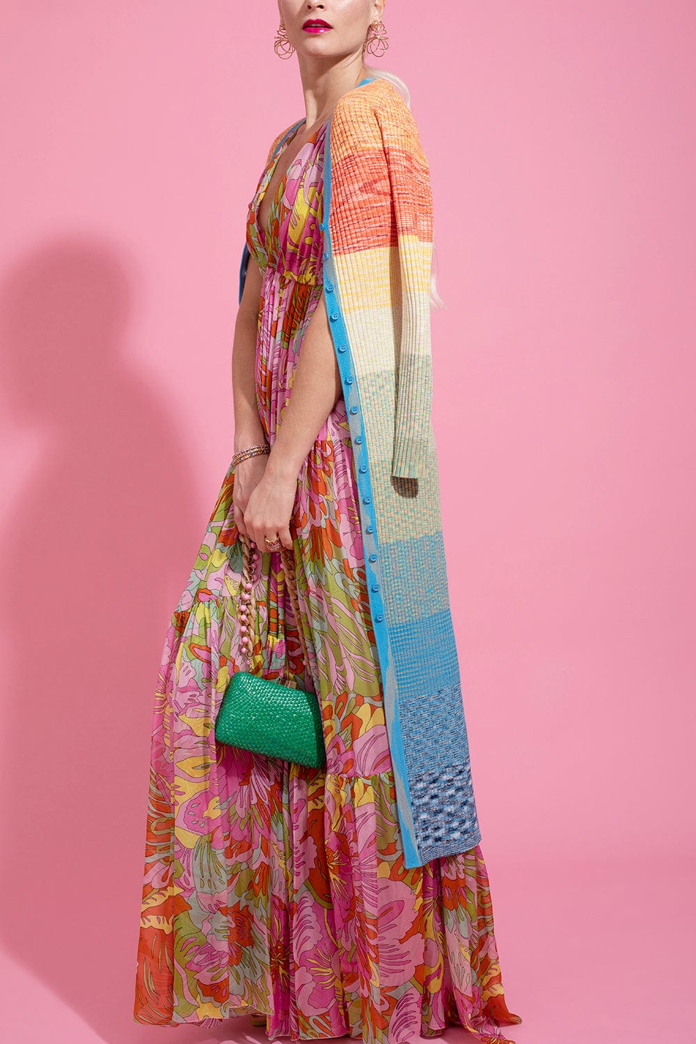 STAUD-Shoko Midi Length Sweater-