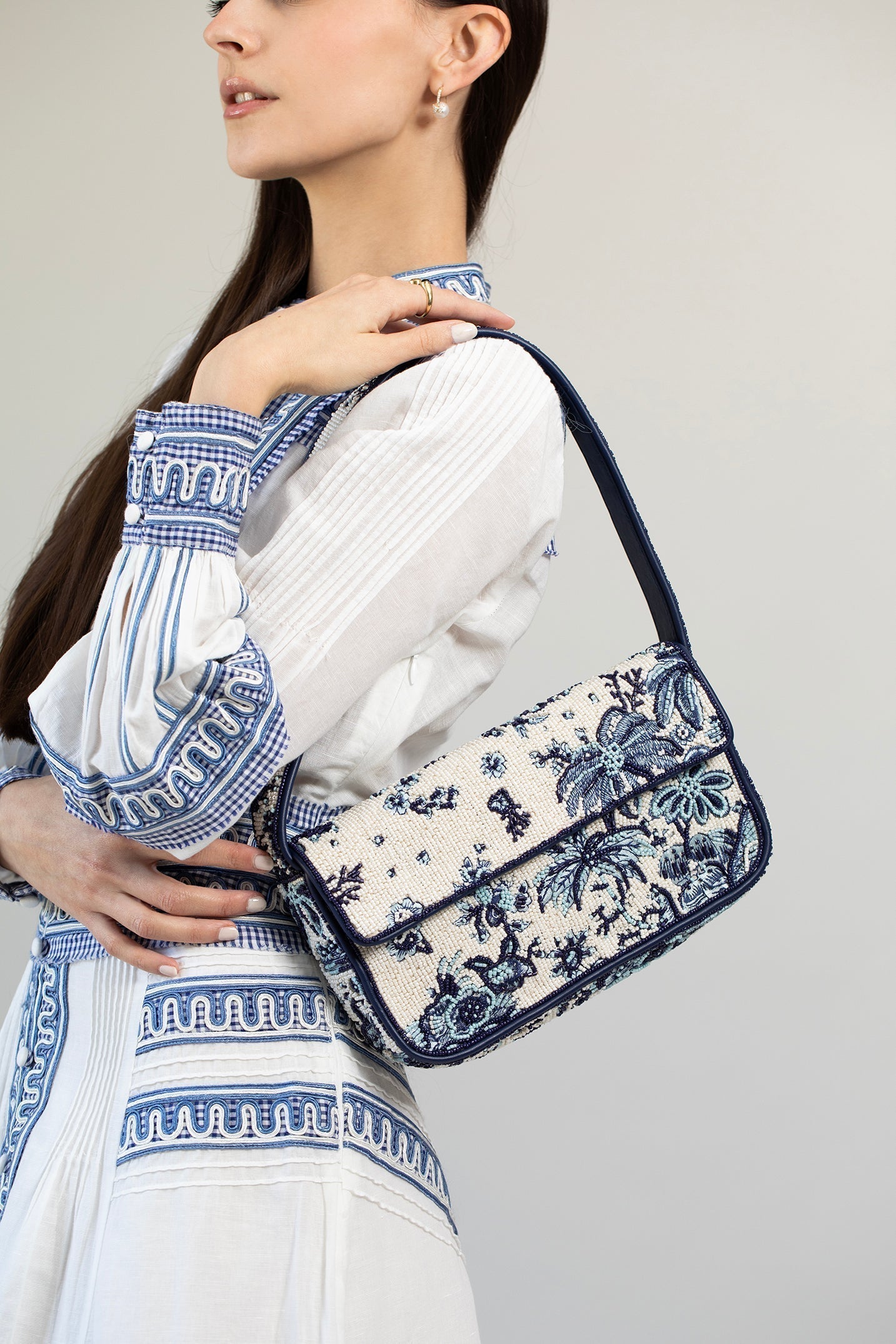 STAUD-Tommy Beaded Bag - Toile De Pup-TOILEDP