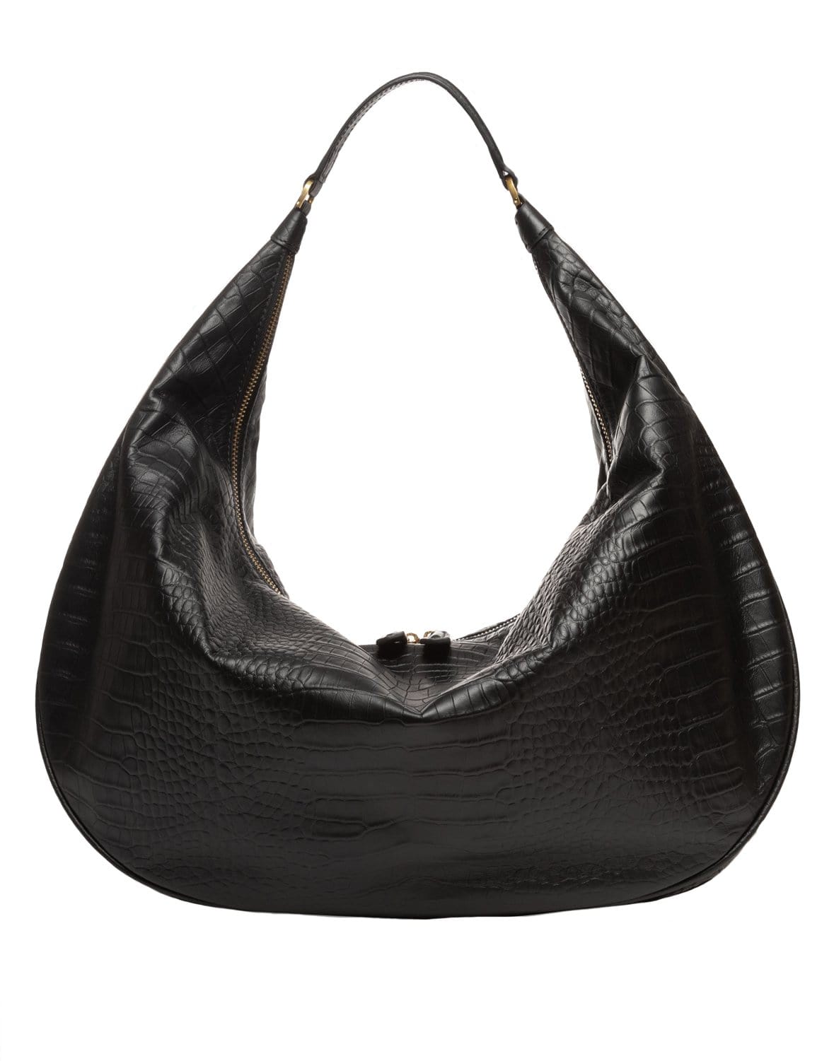 STAUD-Black Large Sasha Bag-BLACK