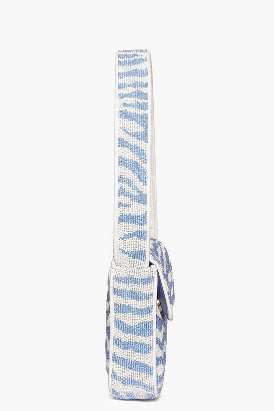 STAUD-Tommy Beaded Bag-BLUCREAM