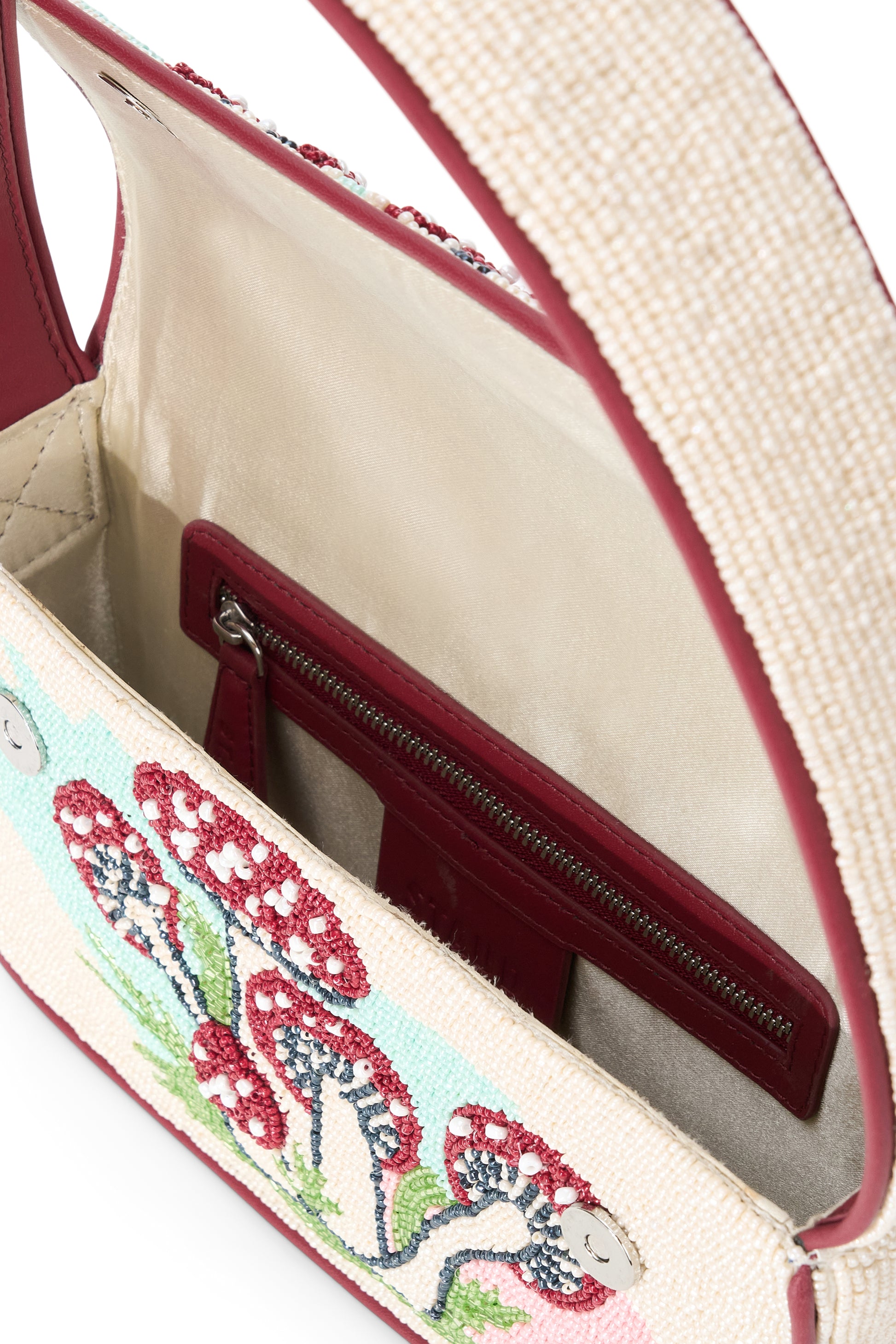 Tommy Beaded Bag - Mushroom Tea-BROWN-HANDBAGTOP HANDLE-STAUD