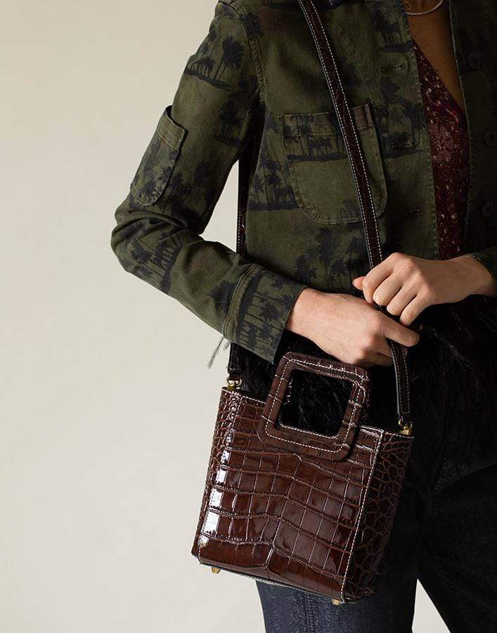 STAUD-Mocha Mini Shirley Bag-MOCHA