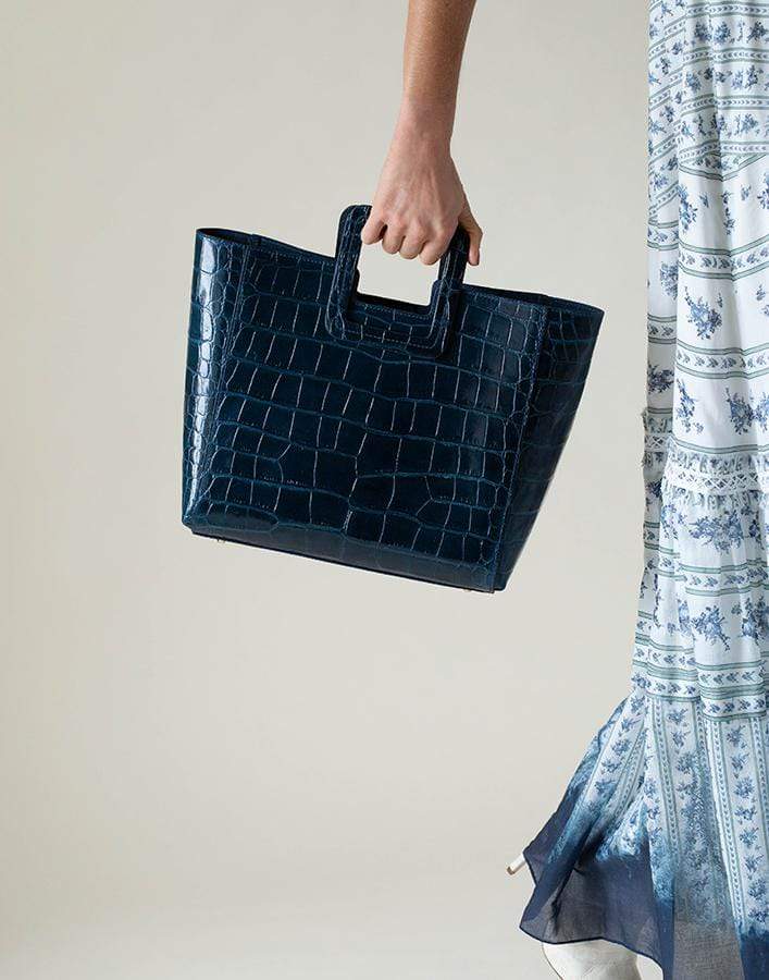 STAUD-Ink Shirley Tote Bag-INK