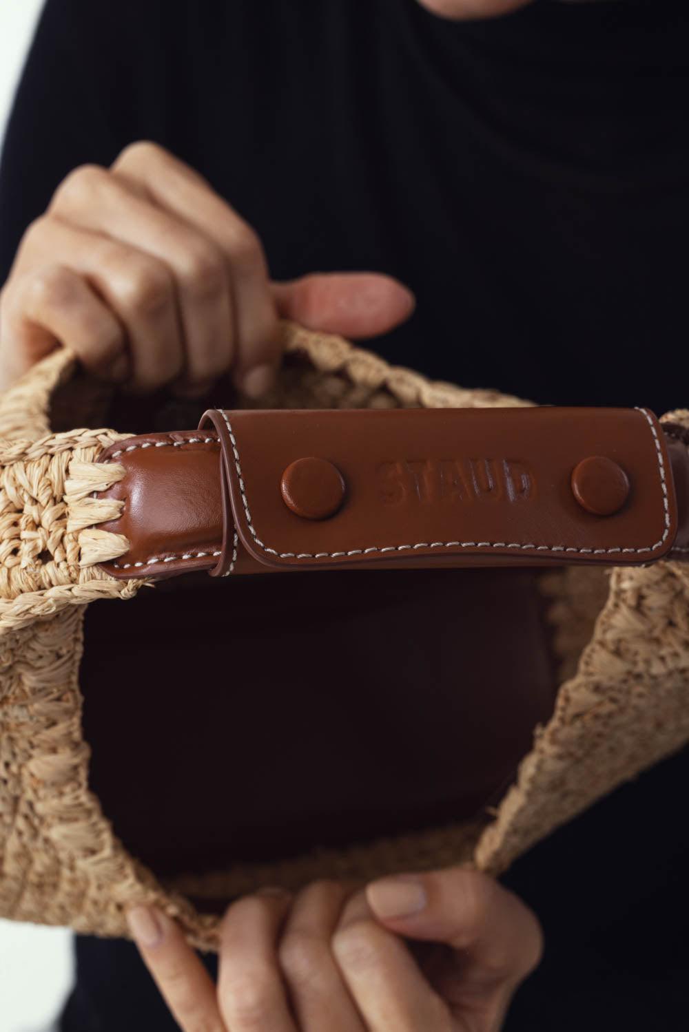 Moon Bag - Raffia | STAUD – Marissa Collections
