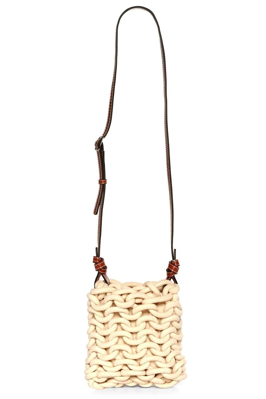 STAUD-Mini Corda Crossbody Bag - Natural Tan-NATURAL TAN
