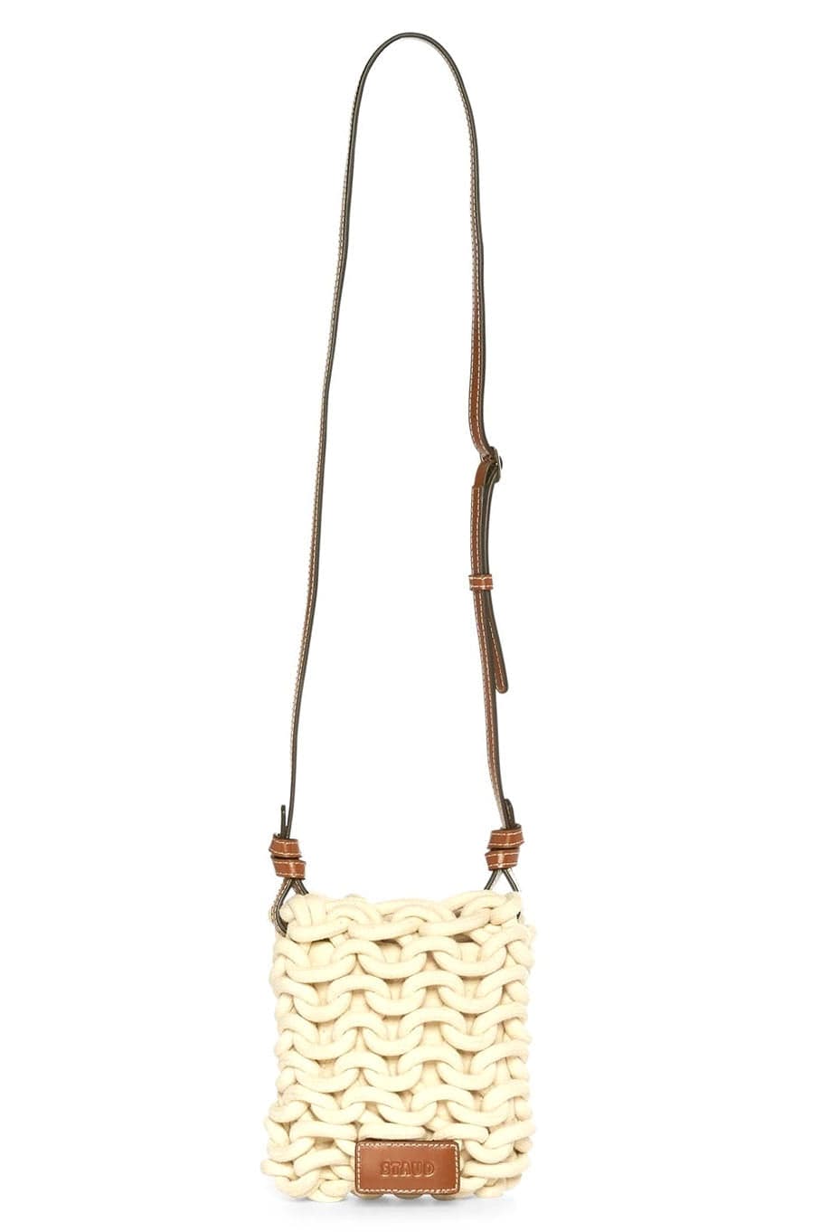 STAUD-Mini Corda Crossbody Bag - Natural Tan-NATURAL TAN