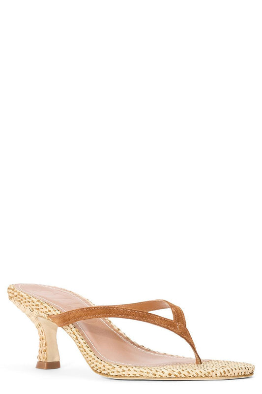 Freja Kitten Heel - Tabac