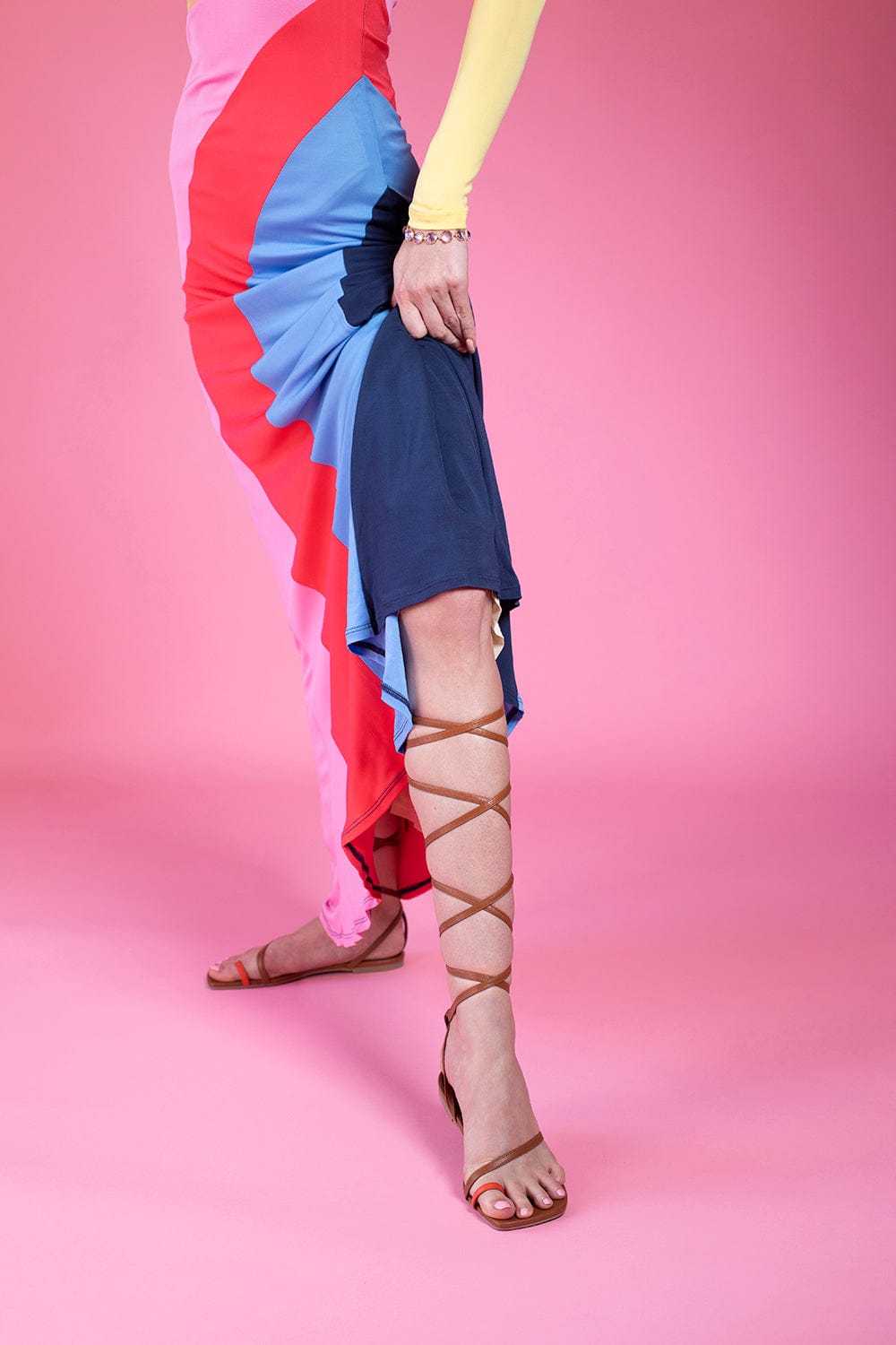 STAUD-Nicola Gladiator Sandal-