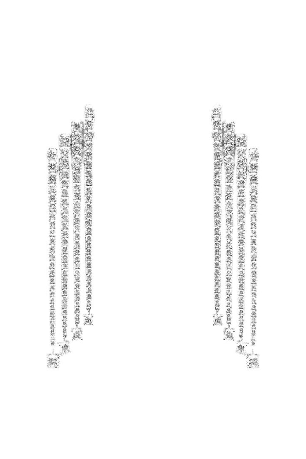 Diamond Drop Earrings-WHITE GOLD-JEWELRYFINE JEWELEARRING-STEFERE