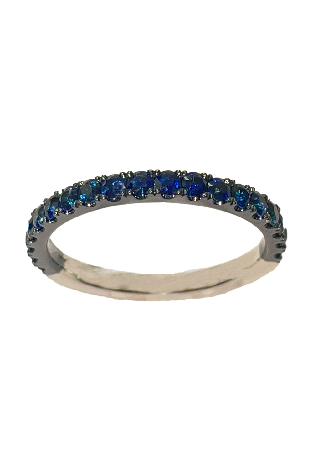 Blue Sapphire Classic Stack Ring