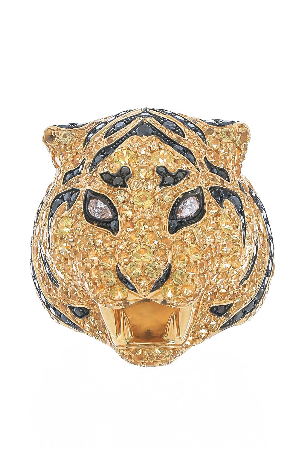 STEFERE-Yellow Sapphire Tiger Ring-YELLOW GOLD