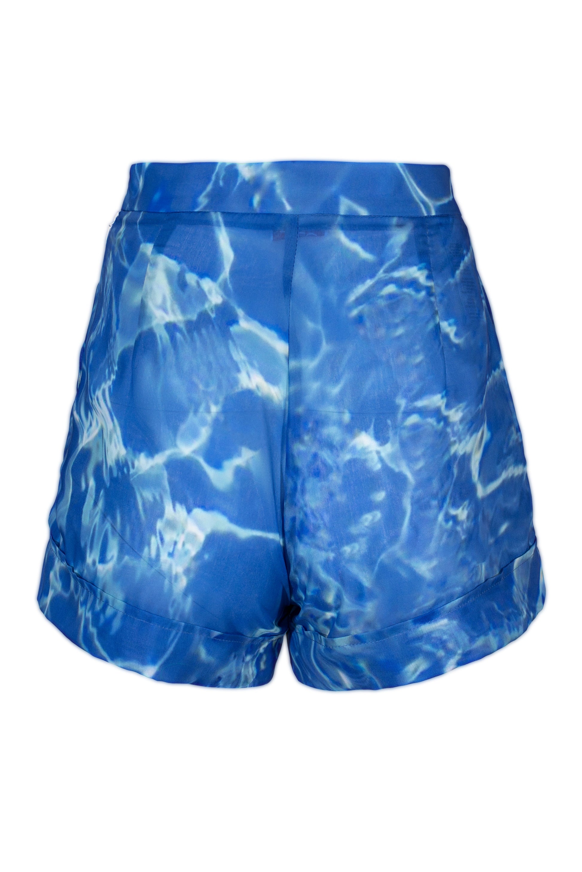 STELLA JEAN-Printed Shorts-
