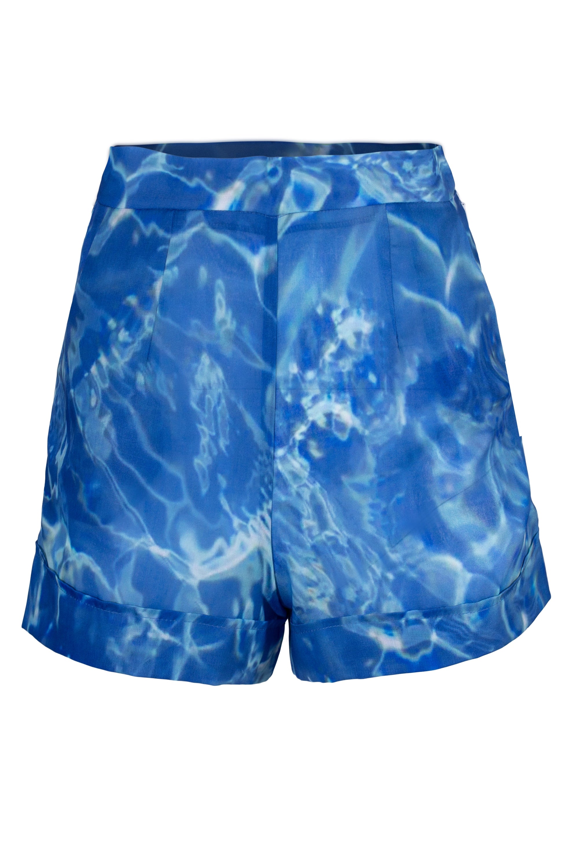 STELLA JEAN-Printed Shorts-