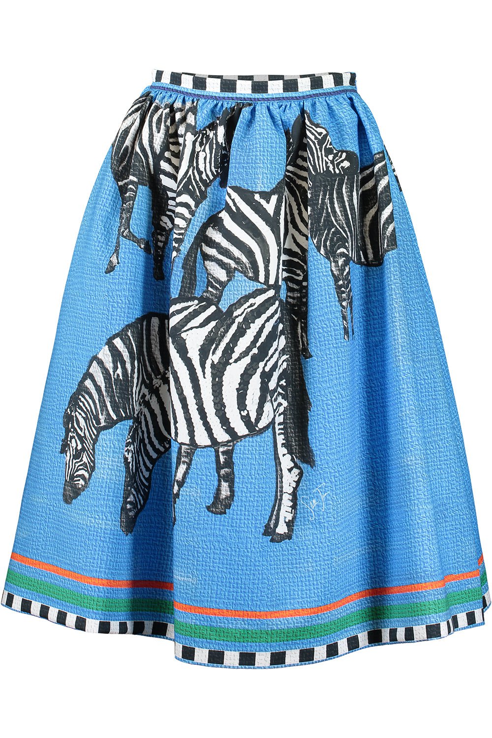 STELLA JEAN-Zebra Skirt-