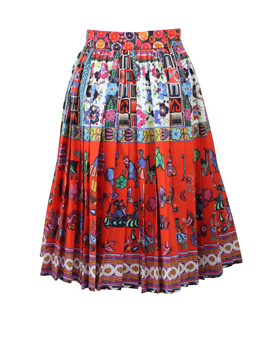 STELLA JEAN-Liquidatore Floral Print Skirt-