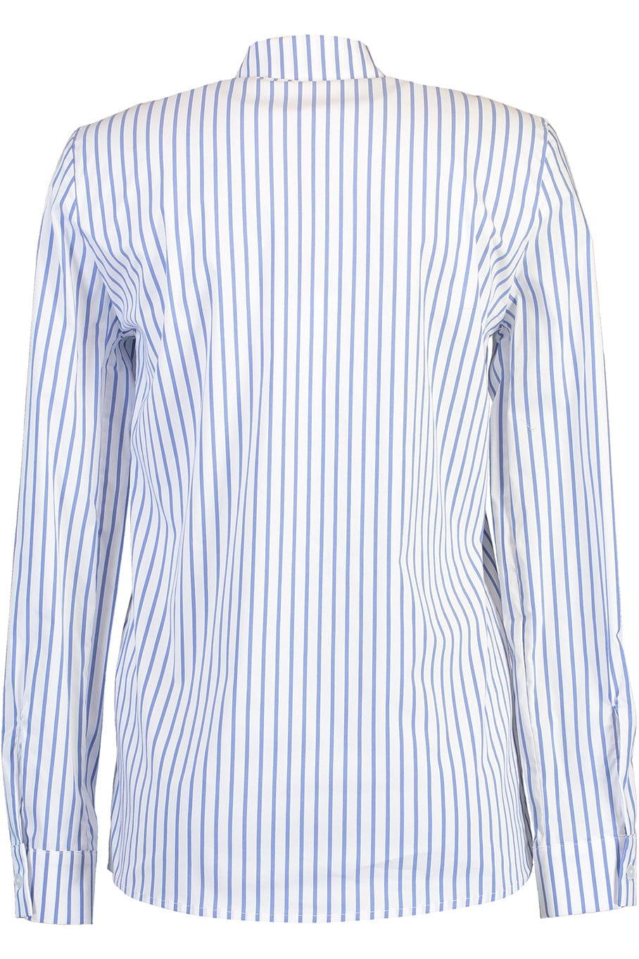 STELLA JEAN-Long Sleeve Striped Button Down Blouse-