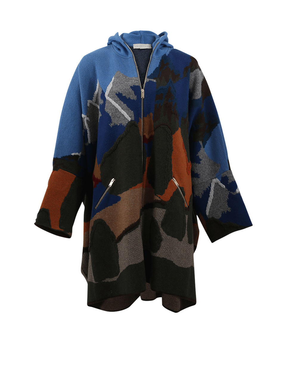 STELLA MCCARTNEY-Landscape Cape-