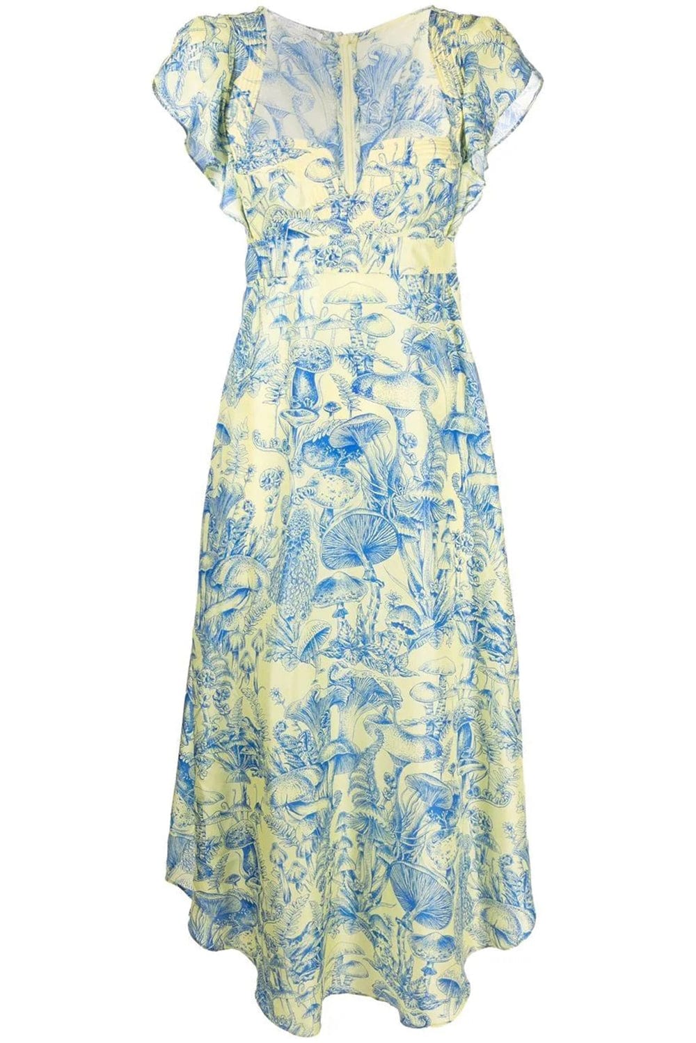 STELLA MCCARTNEY-Short Sleeve Midi Dress-