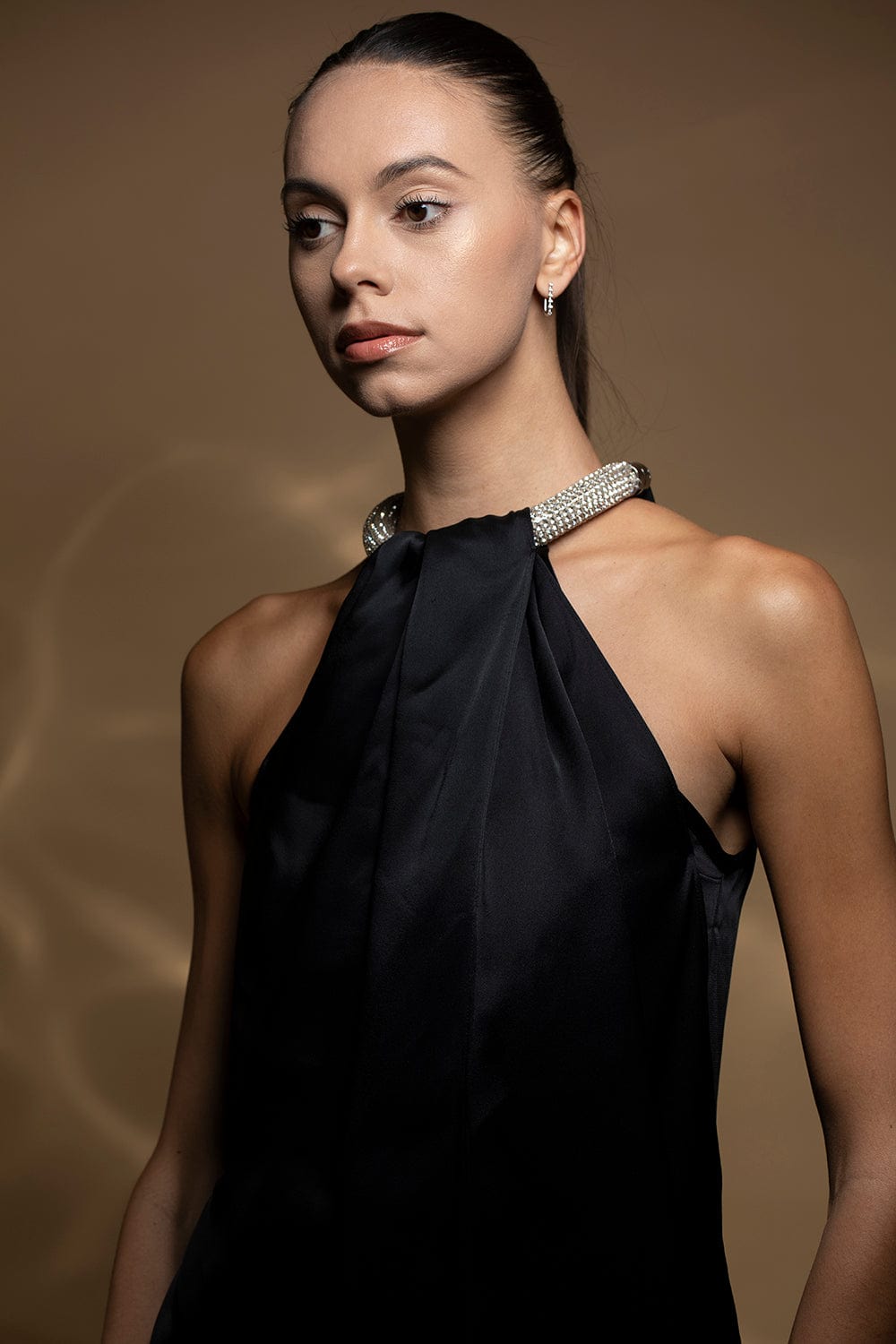 STELLA MCCARTNEY-Halter Dress-