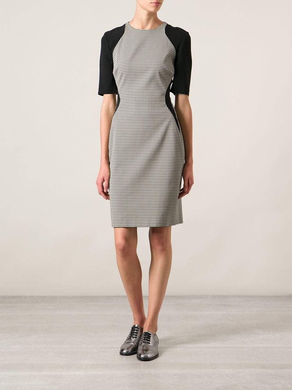 STELLA MCCARTNEY-Dogtooth Dress-