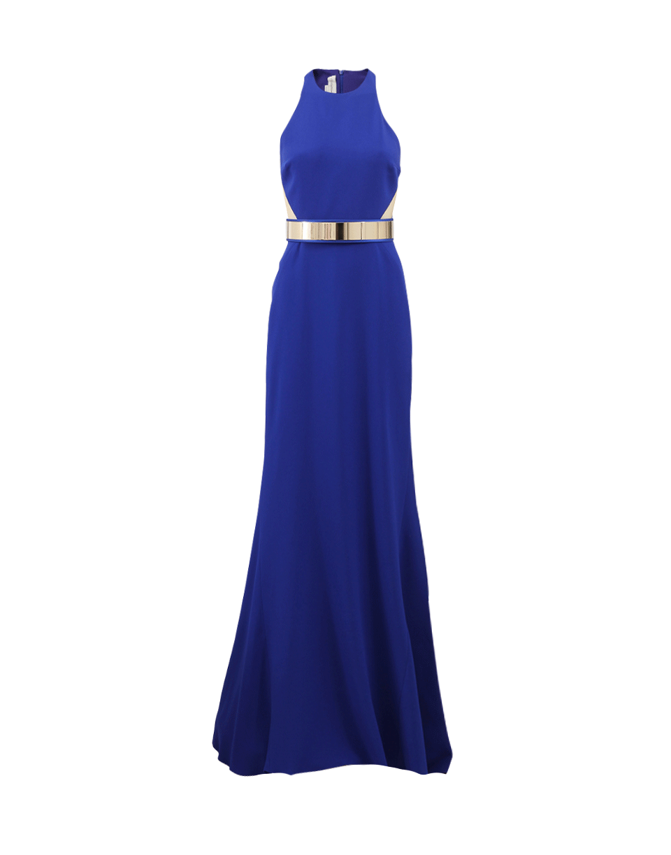 STELLA MCCARTNEY-Stretch Cady Seskia Gown-JZZBRRY