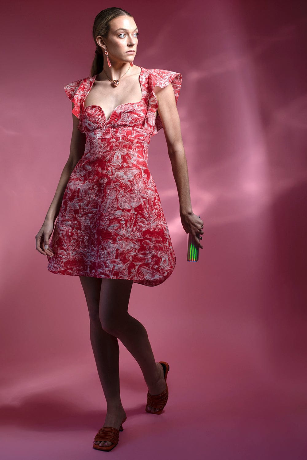 STELLA MCCARTNEY-Dress Fungi Forest-