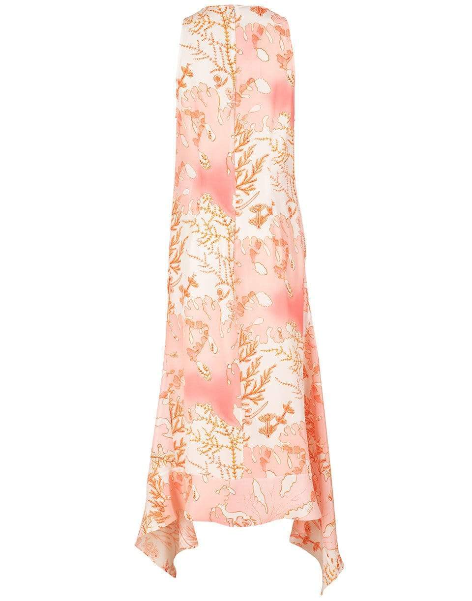 STELLA MCCARTNEY-Coral Print Anabelle Dress-