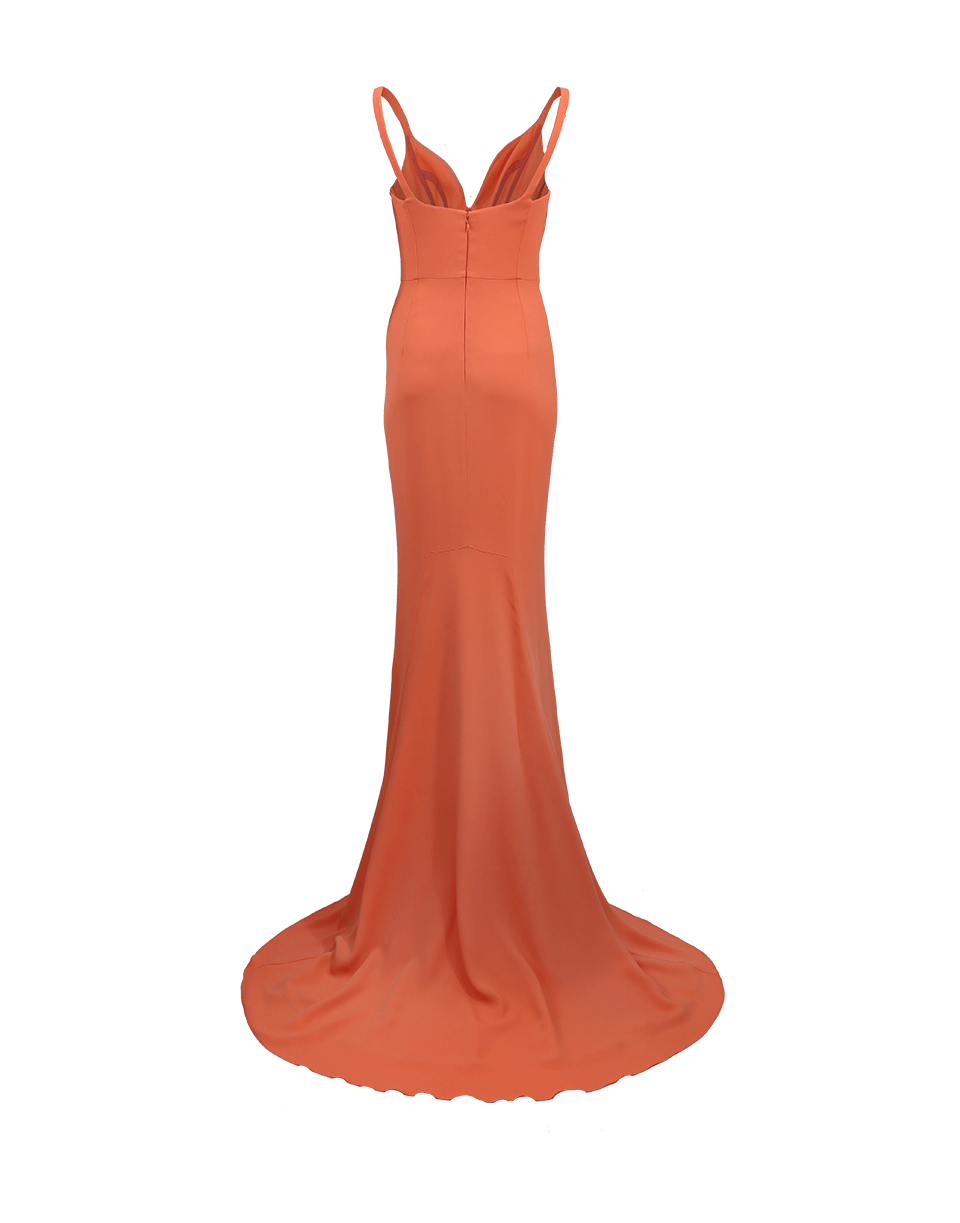 STELLA MCCARTNEY-Stretch Cady Gown-ROSE