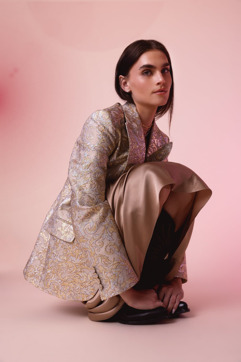 STELLA MCCARTNEY-Brocade Jacket-