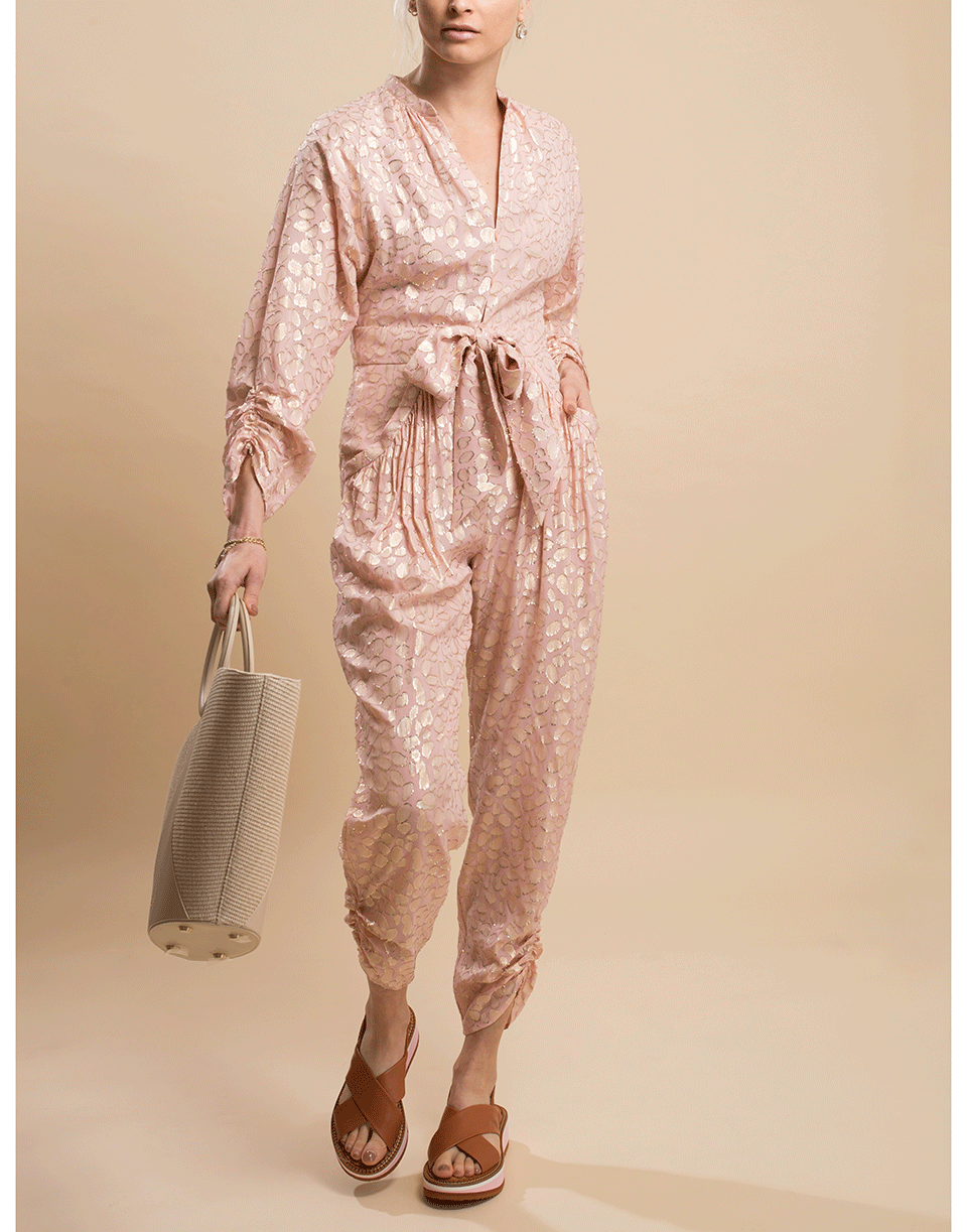 STELLA MCCARTNEY-Mona Tie Waist Jumpsuit-