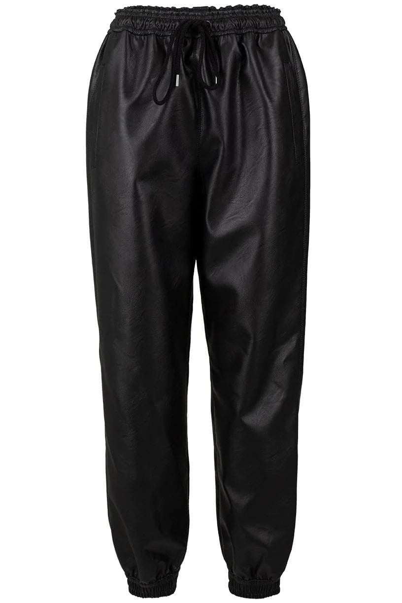 STELLA MCCARTNEY-Black Kira Alter Mat Pants-