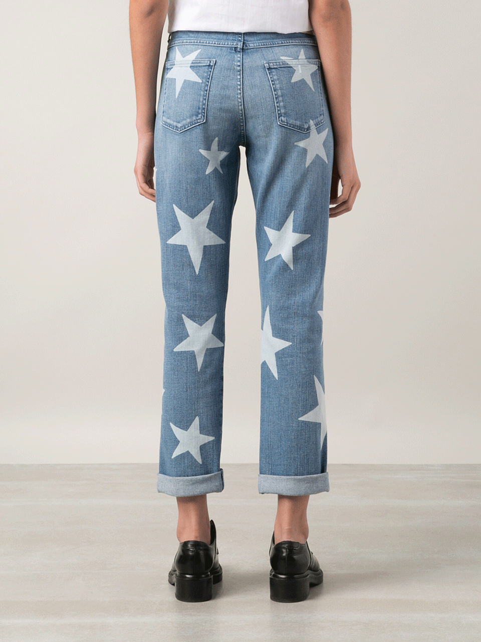 STELLA MCCARTNEY-Boyfriend Star Jeans-