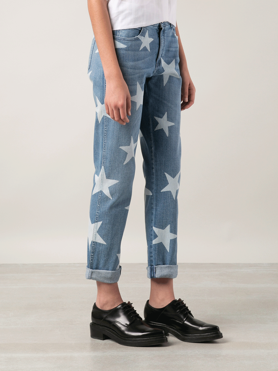 STELLA MCCARTNEY-Boyfriend Star Jeans-