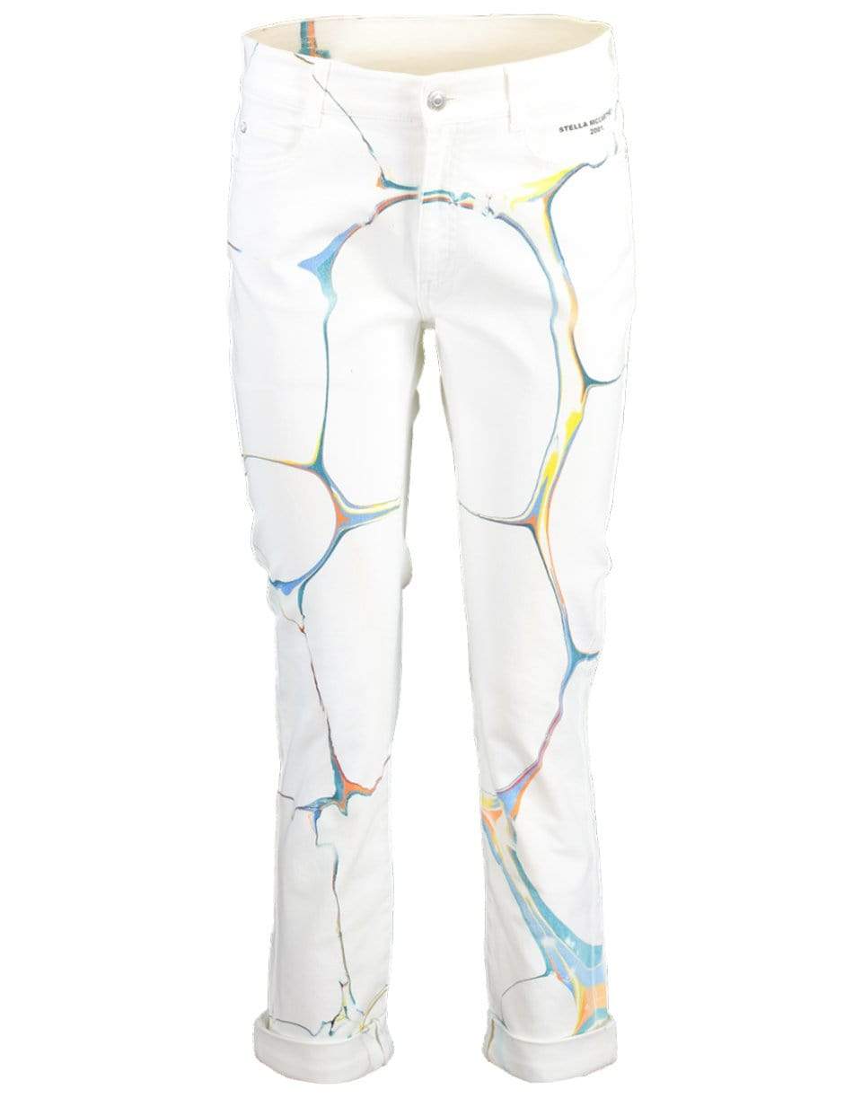 STELLA MCCARTNEY-Mid-Rise Skinny Boyfriend Jean-